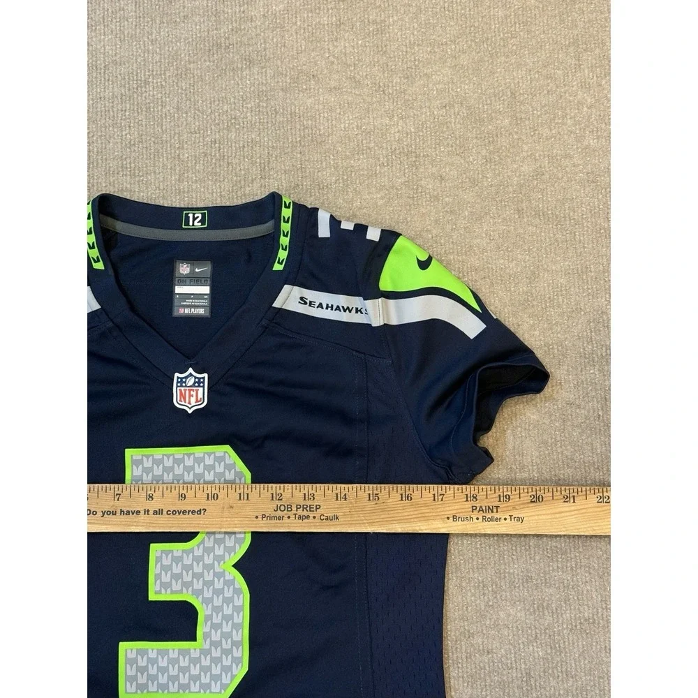 Nike Seattle Seahawks Jersey Russell Wilson #3 Women's Size Small NFL